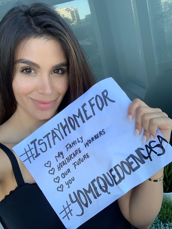 Miss Earth Venezuela 2019 pidió a sus seguidores no salir de casa