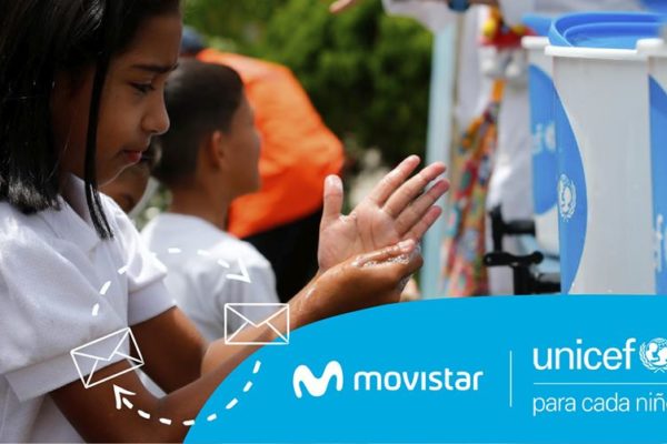 UNICEF y Movistar unen esfuerzos para la prevención del COVID-19 en Venezuela