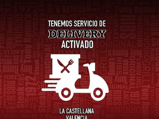 Tony Romas delivery Venezuela activa su servicio