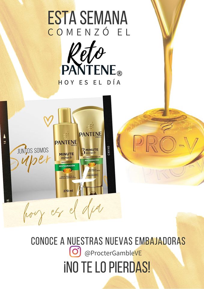 Pantene® invita a las influenciadoras venezolanas a unirse al reto “Hoy es el Día”