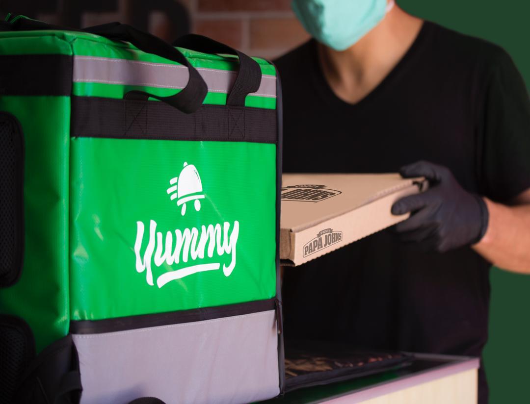Papa John´s reactiva el delivery de sus pizzas a través de Yummy