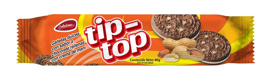 Galletas Caledonia amplía su portafolio con el lanzamiento de tip-top “Choco-Maní”