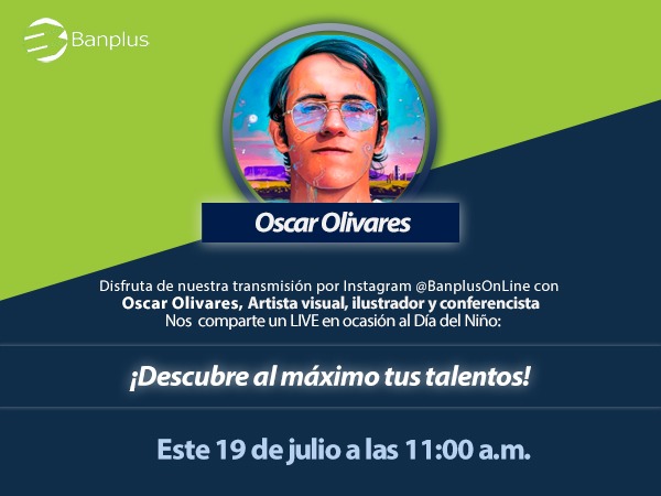 Descubre al máximo tus talentos junto al ilustrador Oscar Olivares