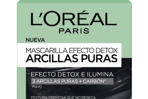Mascarillas Pure Clays de L’Oréal Paris, una línea ideal para eliminar las impurezas del rostro