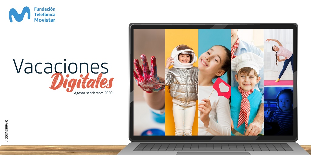 Fundación Telefónica Movistar lanza Vacaciones Digitales para promover entretenimiento y aprendizaje infantil desde casa