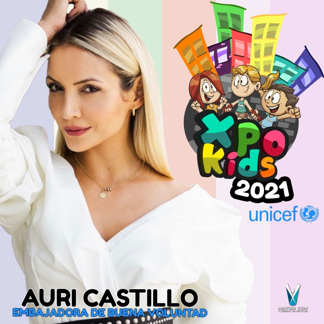 “Expo Kids” le da la bienvenida a su nueva embajadora Auri Castillo