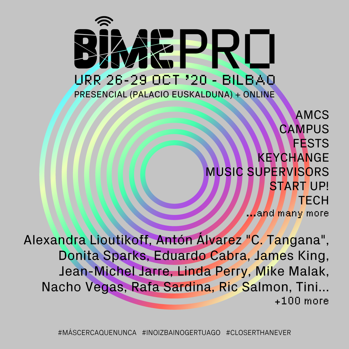 BIME PRO: EN SU AÑO MÁS DIFÍCIL, LA INDUSTRIA MUSICAL SE REÚNE PARA AFRONTAR SU FUTURO #MÁSCERCAQUENUNCA