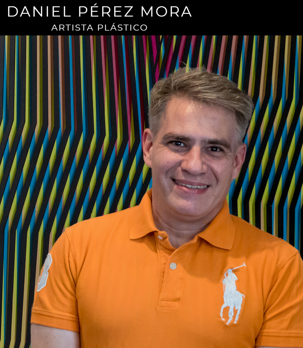 Daniel Pérez Mora de productor musical a artista plástico con »Vibrant Lines»