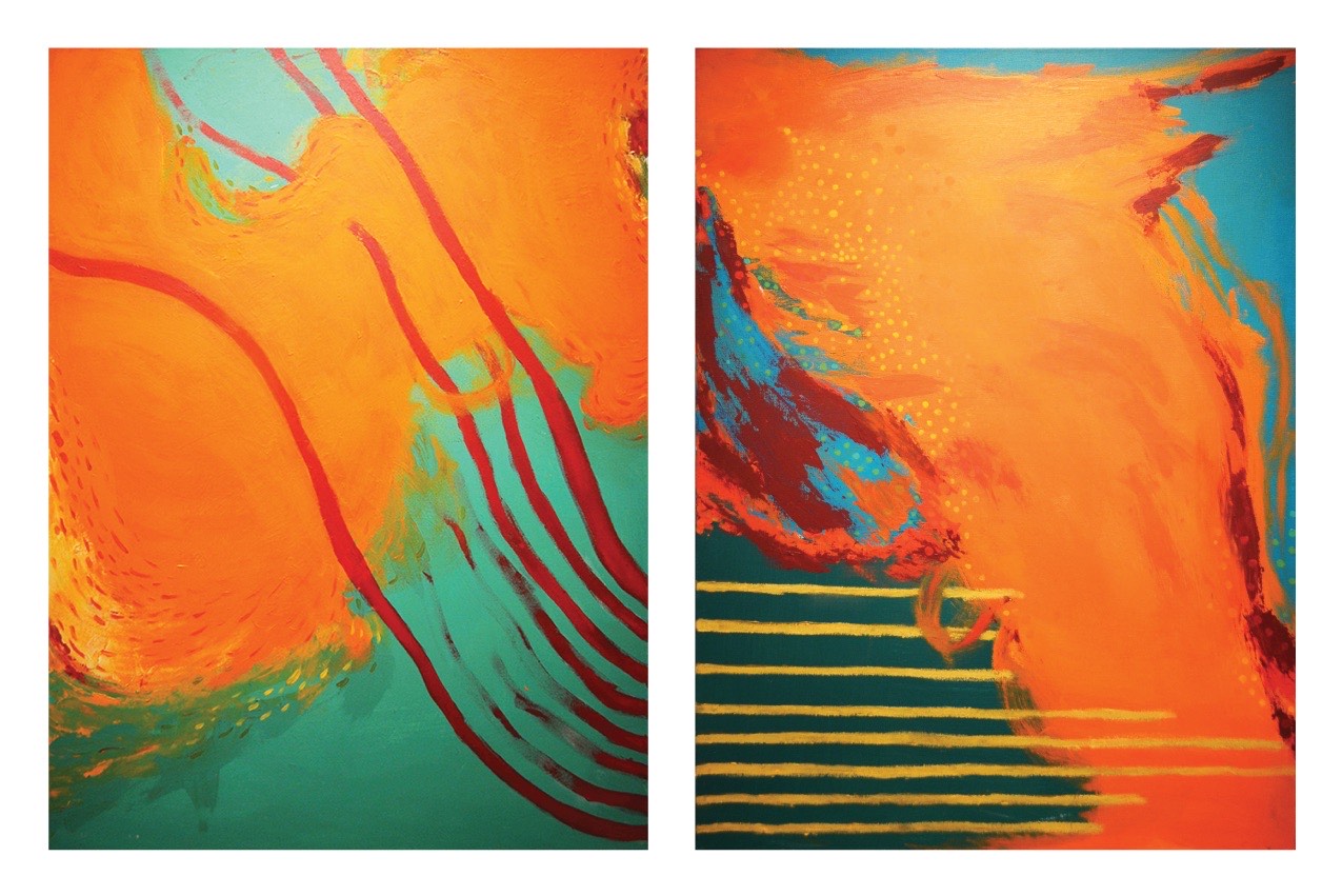 Desde Acarigua a New York: Orianna Montenegro presenta sus obras de arte  Bajo la exhibición “Lírica Narrativas y abstracción