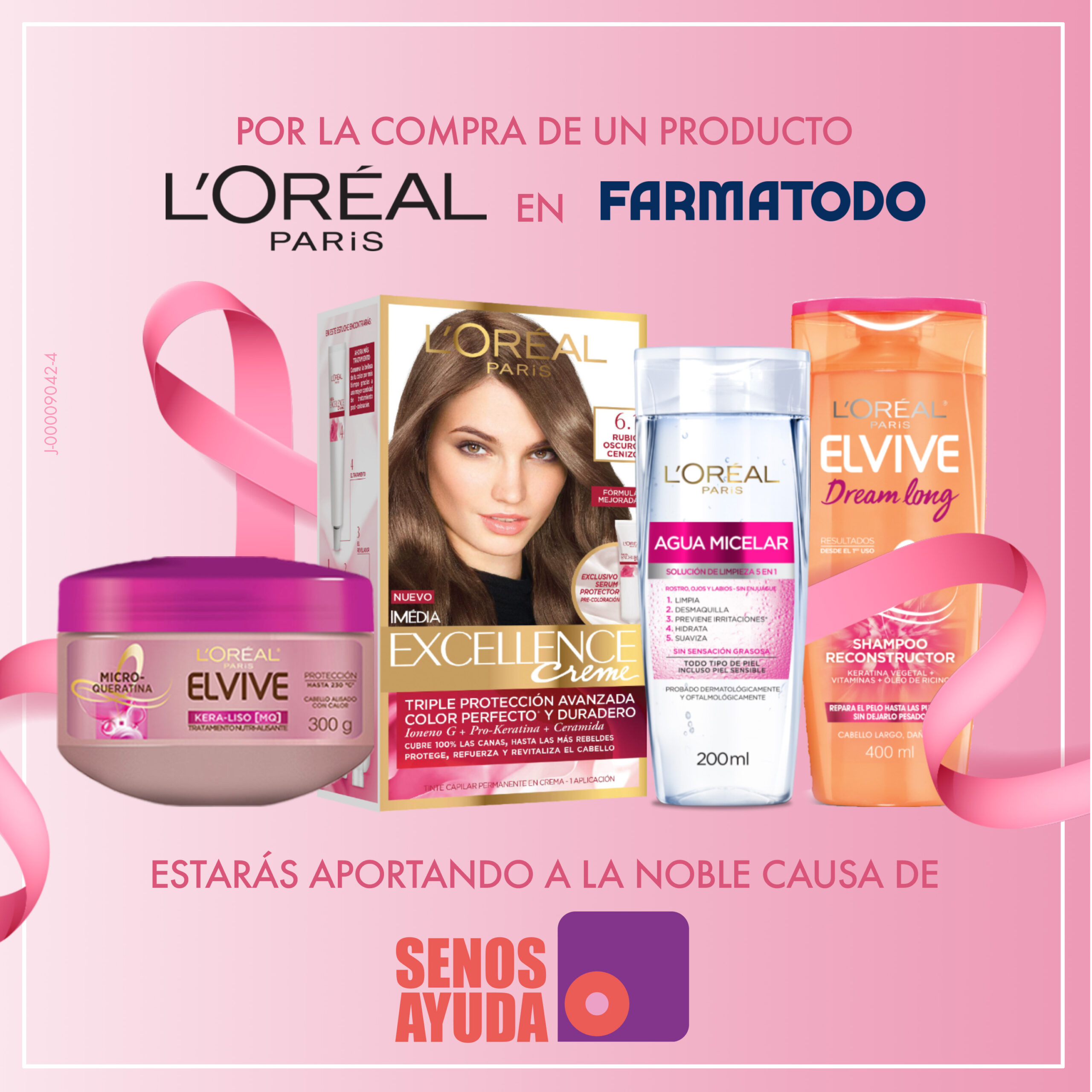 Farmatodo y L’Oreal Paris aliados en la lucha contra el cáncer de mama