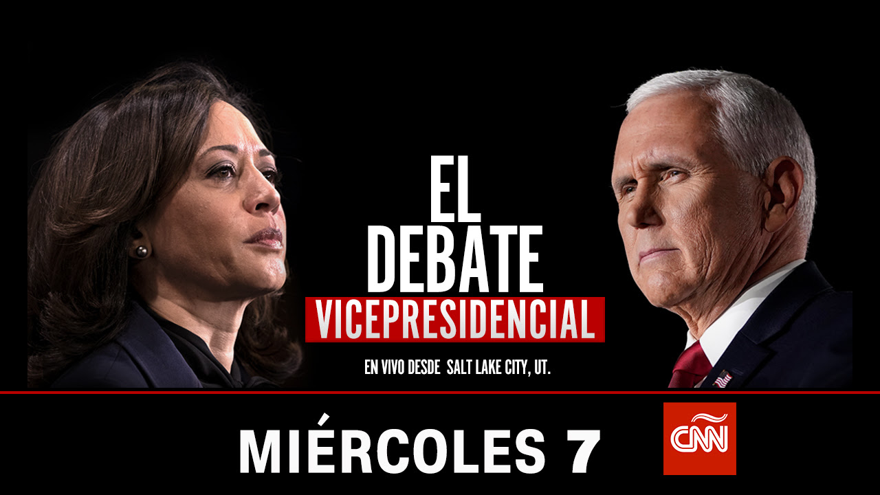 7 de octubre CNN en Español transmitirá en vivo debate vicepresidencial de Estados Unidos