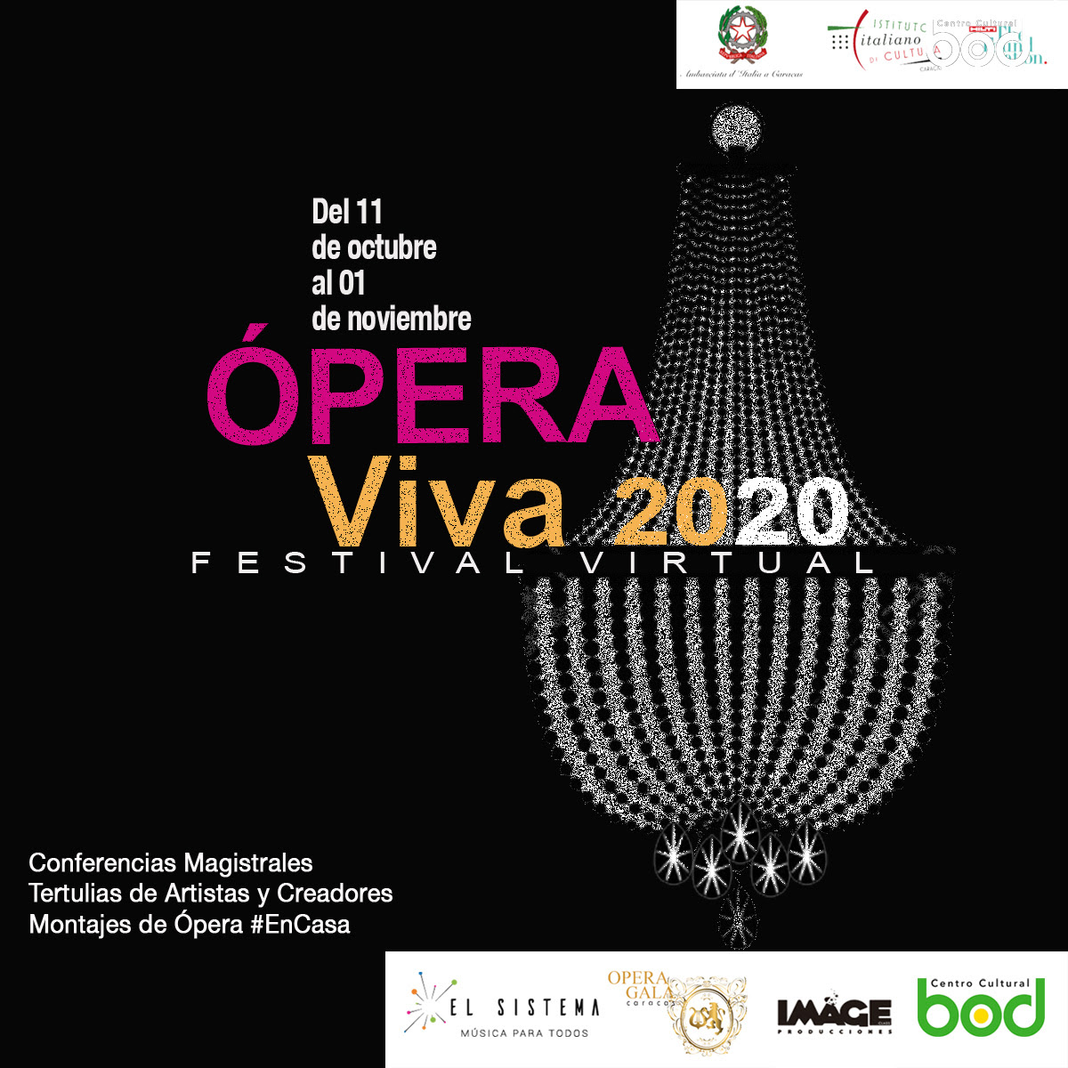 #CCBODTuCasa: Artes Plásticas, Ópera, Teatro, Recorridos Virtuales Y Mucho Más En EL Centro Cultural BOD