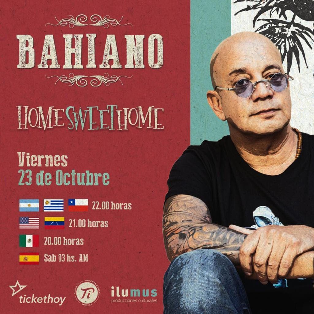 «Bahiano» regresa vía streaming por primera vez.