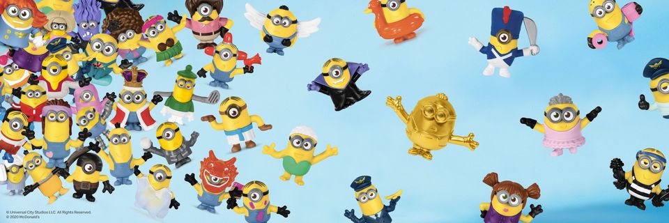 McDonald’s presenta la más grande colección de Minions en su Cajita Feliz