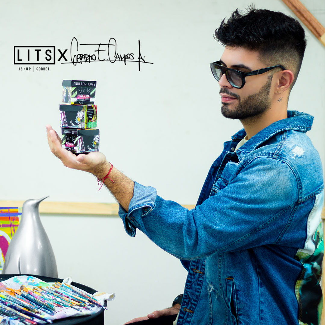 Endless Love: Una obra de arte directo a tus manos y a tu paladar.De Gerardo Campos & Lits Gelato