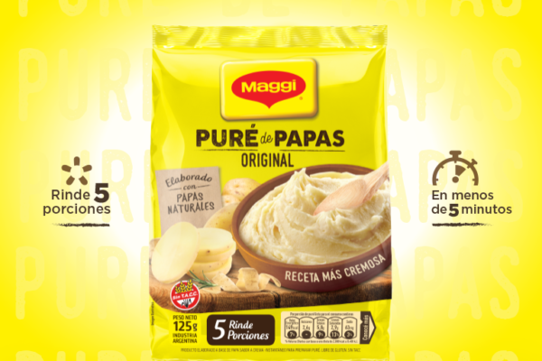 Puré de papas en solo cinco minutos