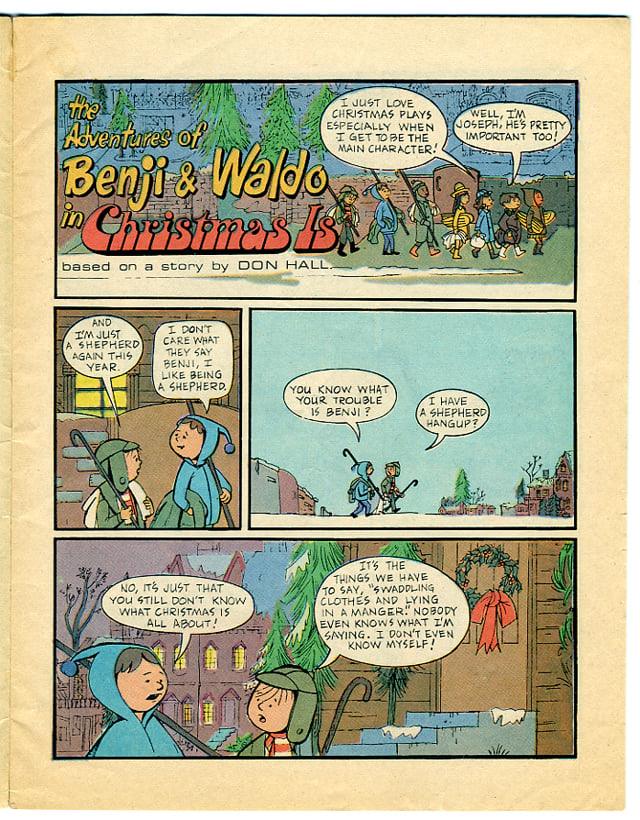 BENJI AND WALDO. BELLA HISTORIA DE NAVIDAD