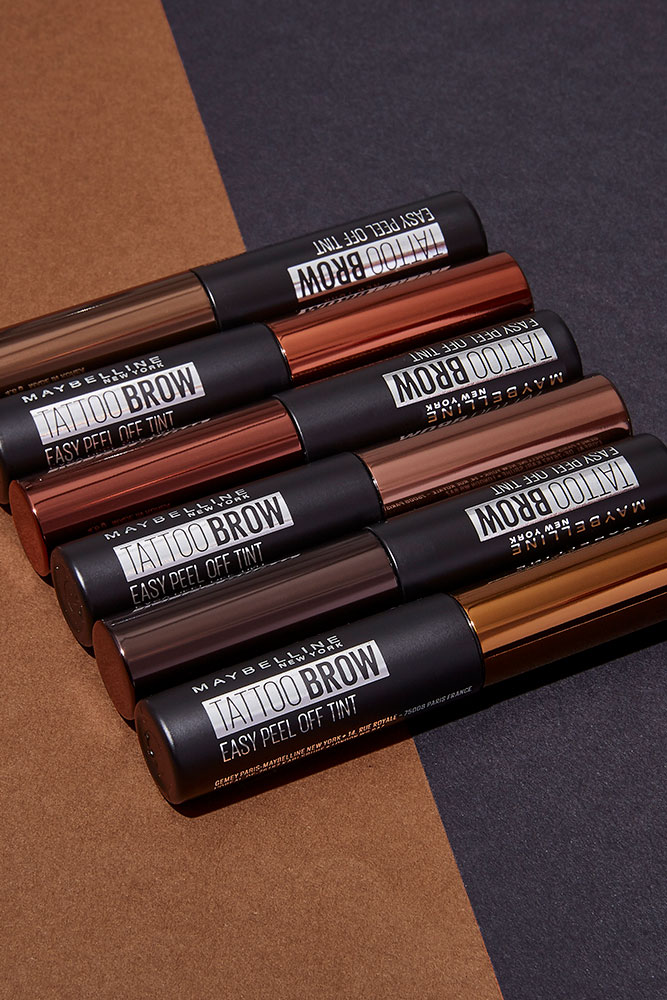 Luce unas cejas de impacto durante días con Tattoo Brow Tinta Peel-Off de Maybelline New York