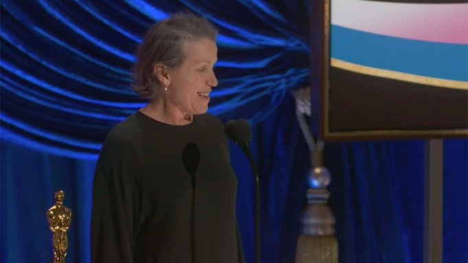 Oscar 2021: Frances McDormand gana el premio a la Mejor Actriz por ‘Nomadland’