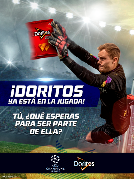 Doritos® te acompaña a vivir la emoción de la  UEFA Champions League 2021