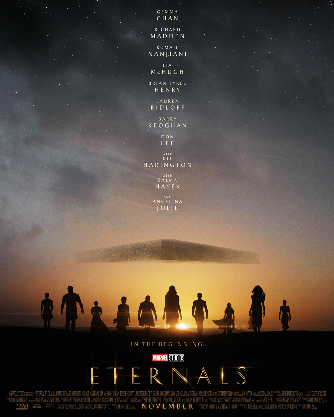 PRIMER TRÁILER Y PÓSTER DE ETERNALS DE MARVEL STUDIOS