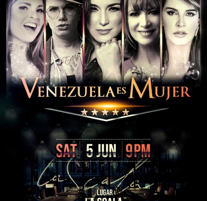 “Venezuela es Mujer” (Cinco Estrellas) anuncia su presentación