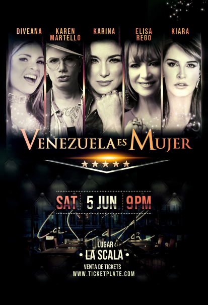 “Venezuela es Mujer” (Cinco Estrellas) anuncia su presentación