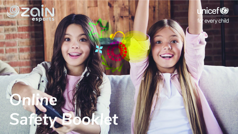 Zain se asocia con UNICEF para lanzar un folleto sobre la seguridad de los niños en Internet