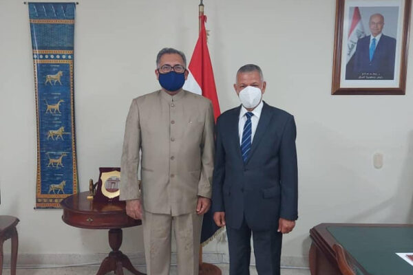 Reunión entre el Señor Embajador de la República de Irak, Dr. Kasim AskerHasan y el Vice Ministro para Las Zonas Económicas Especiales de Venezuela