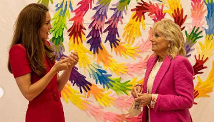 Kate Middleton emite una declaración sobre su reunión con Jill Biden