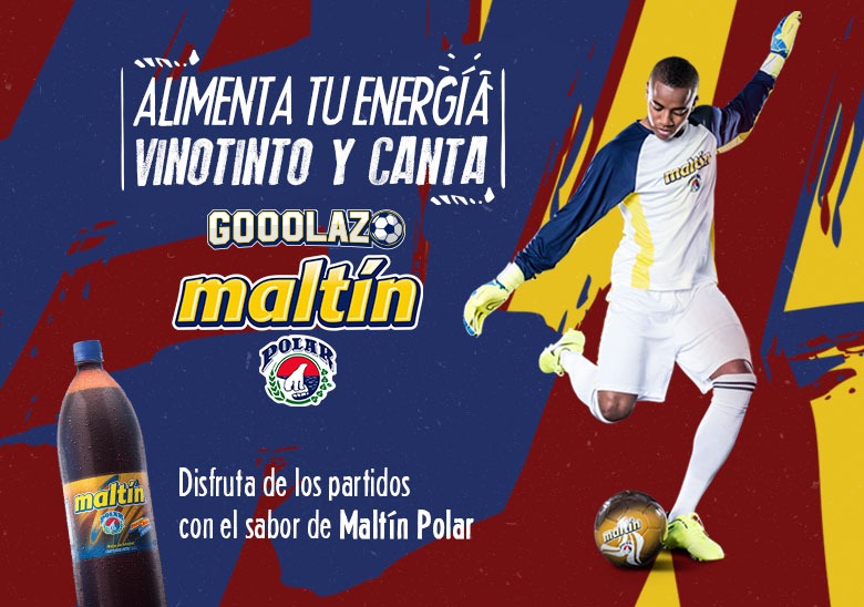 Maltín Polar, de la mano de Deyna Castellanos y Wuilker Faríñez llenarán de energía vinotinto a los fanáticos del fútbol