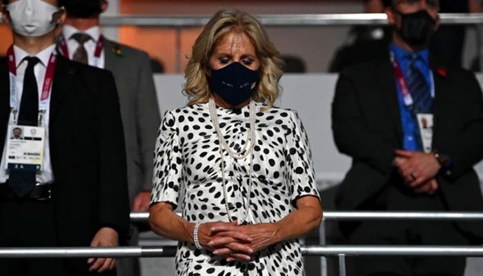 Jill Biden se une a la delegación de Estados Unidos para la ceremonia de apertura de Tokio