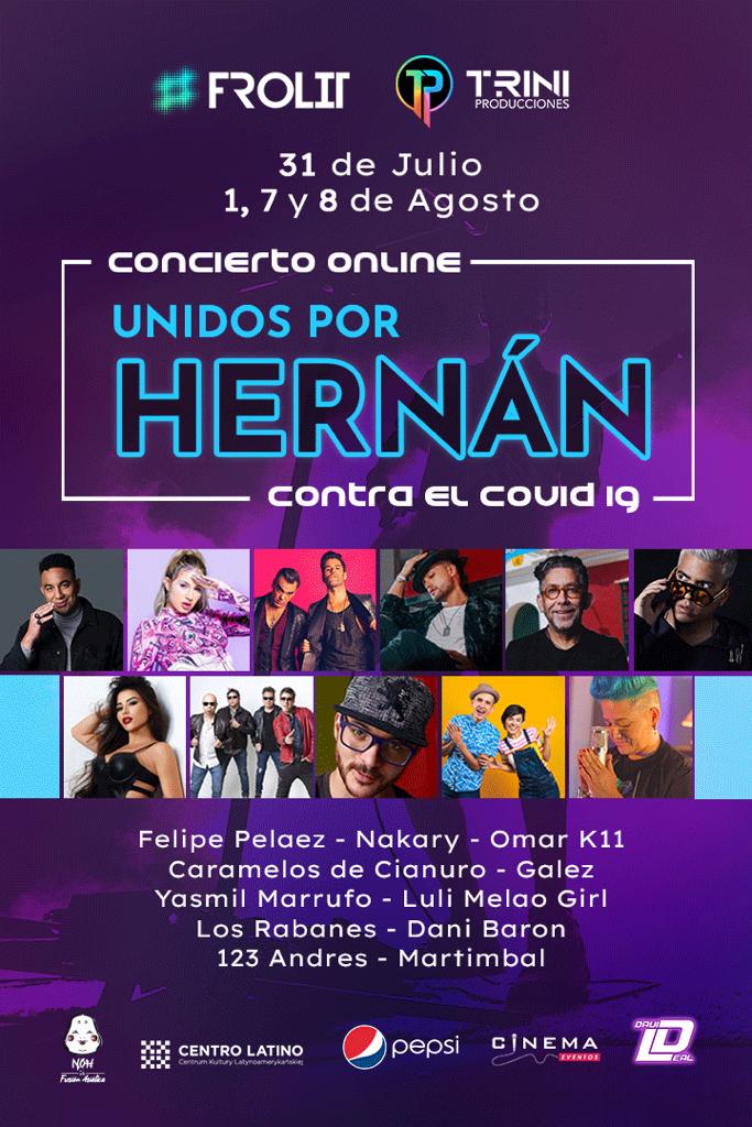 Unidos por Hernán un canto a la vida y esperanza