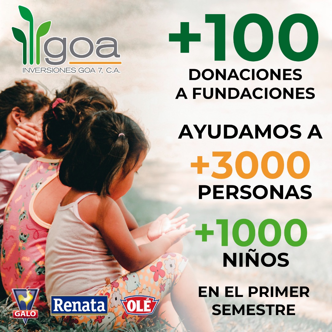Inversiones Goa continúa llevando sonrisas a los niños con su labor social