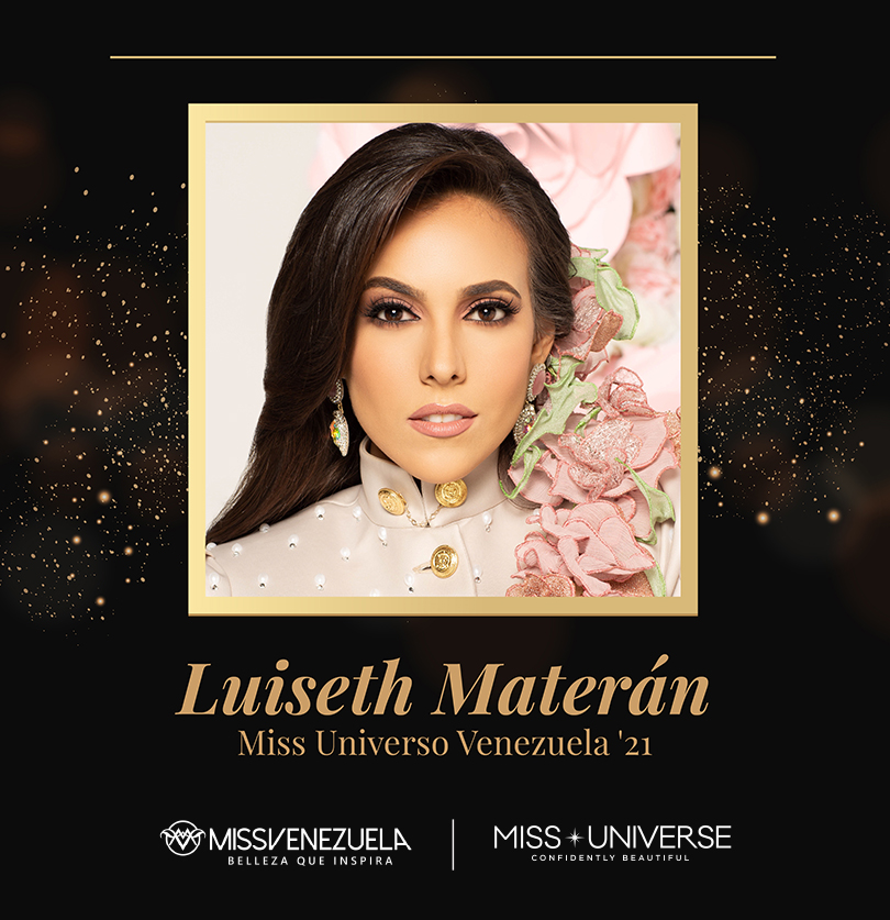 LUISETH MATERÁN REPRESENTARÁ A VENEZUELA EN EL MISS UNIVERSO 2021