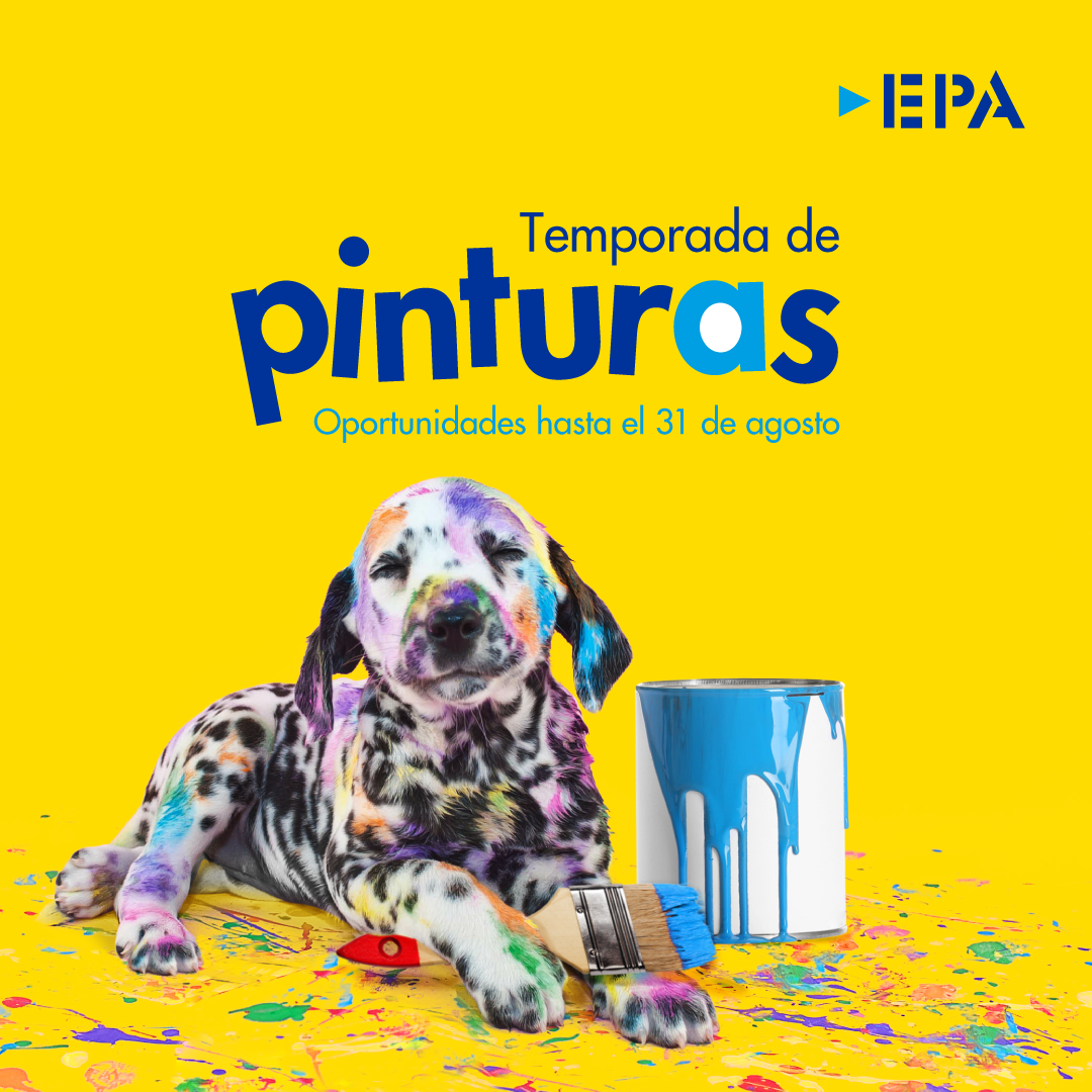 Durante todo el mes de agosto, EPA ofrece temporada de pintura