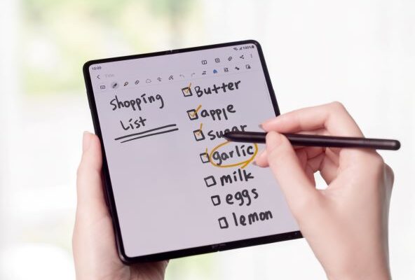 Tres razones para usar un S-Pen con el Samsung Galaxy Z Fold3