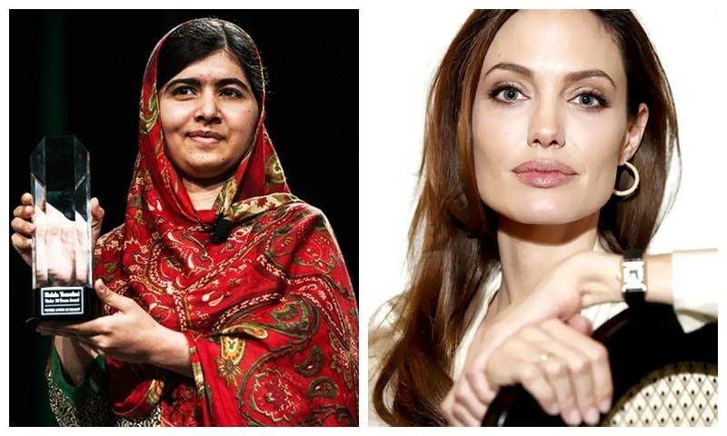 Malala dice que está orgullosa de su amiga Angelina Jolie por escribir un libro para niños