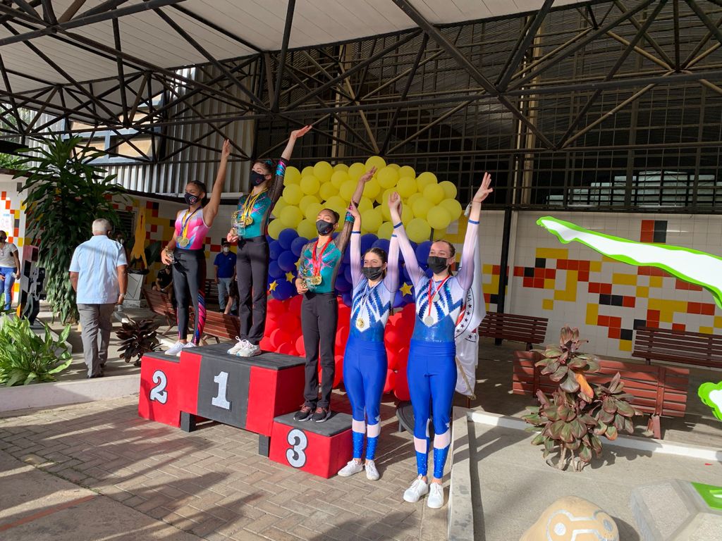 Gimnastas  del Centro Italiano Venezolano de Caracas brillan en el Campeonato Nacional Interclubes