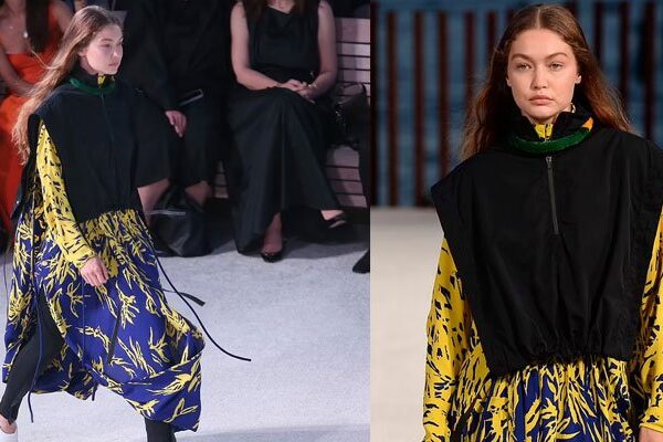Gigi Hadid se roba el espectáculo con su andar con maxi vestido en la Semana de la Moda de Nueva York