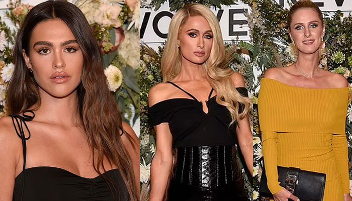 Amelia Hamlin, Paris y Nicky Hilton derrochan  glamour en una sesión de estilismo en NYFW