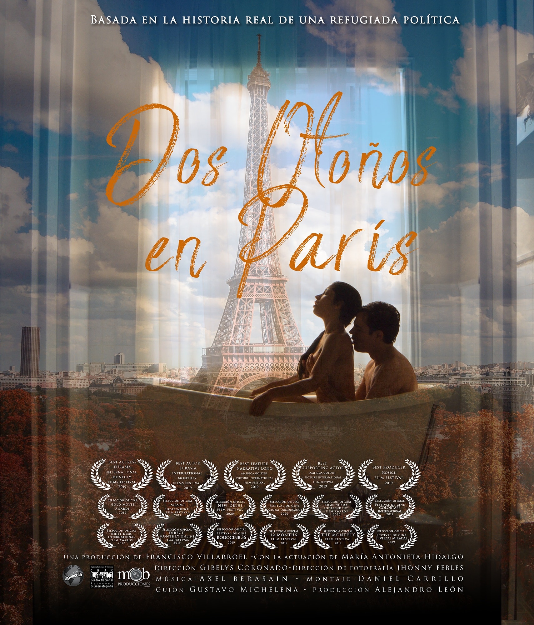 El largometraje Dos otoños en París llega a las salas del país