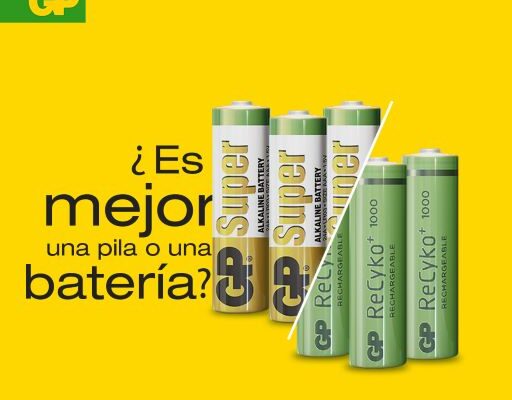 BATERÍAS Y PILAS DE GP BATTERIES