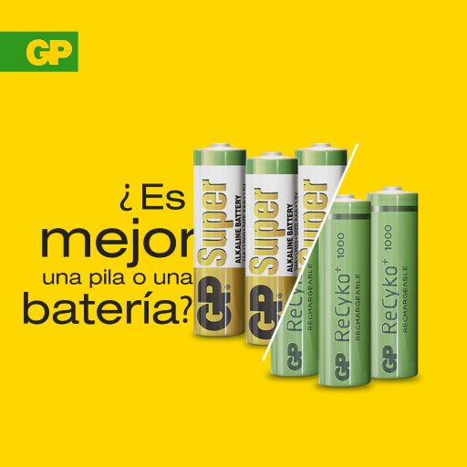 BATERÍAS Y PILAS DE GP BATTERIES