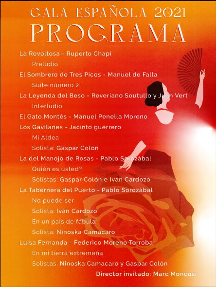 Vuelve a Caracas la “Gala Española” bajo la batuta del reconocido maestro Marc Moncusí