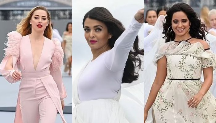 Camila Cabello, Amber Heard, Aishwarya Rai se unieron a L’Oreal para un espectáculo repleto de estrellas