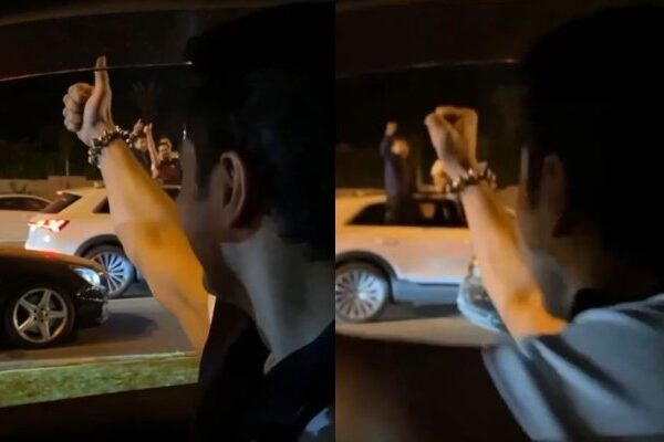 Ali Zafar se une a las celebraciones callejeras eléctricas después de la victoria de Pakistán en el T20 sobre India