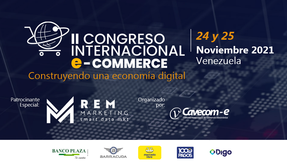 Cavecom-e invita al II Congreso Internacional de E-Commerce Venezuela 2021