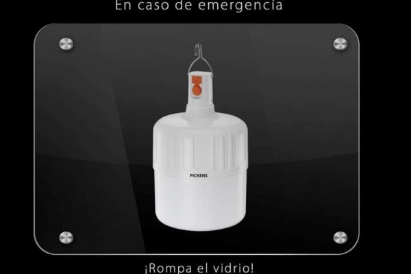 Llega el bombillo recargable, como la opción amigable ante apagones