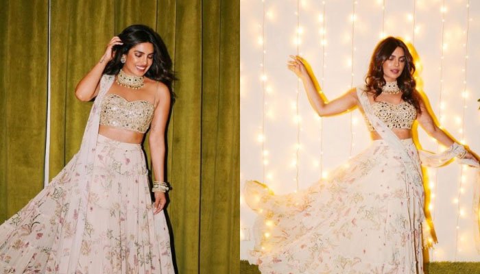 Priyanka Chopra canaliza su ‘Desi Girl’ interior para Diwali